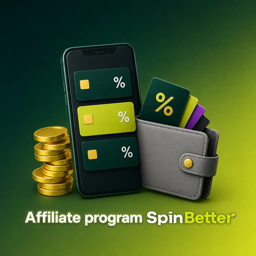 Affiliate program SpinBetter – provize revenue share až 40 % za přivedené hráče na partnerském portálu