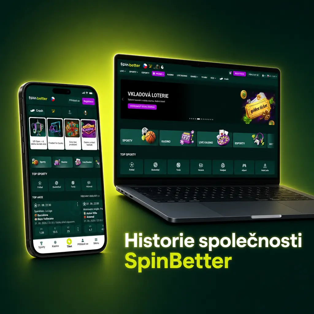 Historie společnosti SpinBetter: vznik licencované platformy pro online sázky a kasino ve střední Evropě