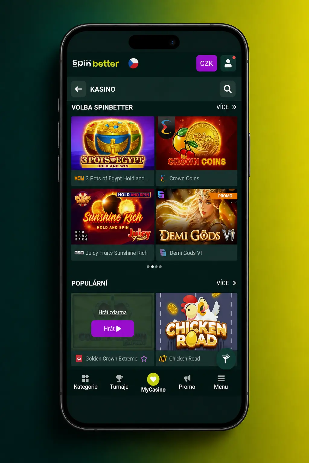 Návod, jak začít hrát v casinu SpinBetter – registrace, vklad a spuštění první hry na skutečné peníze