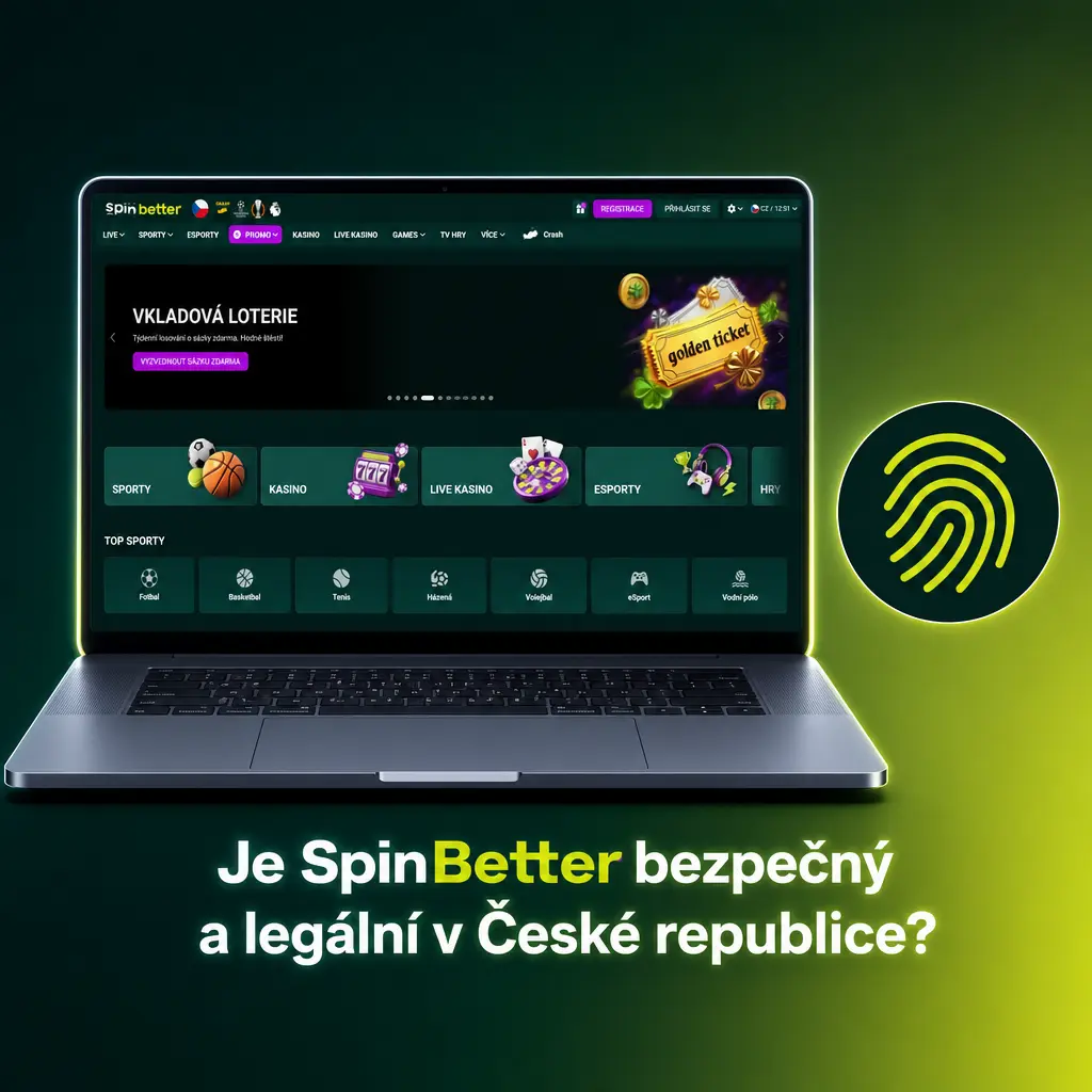 SpinBetter s licencí Curacao eGaming – bezpečné a legální online sázení pro hráče v České republice