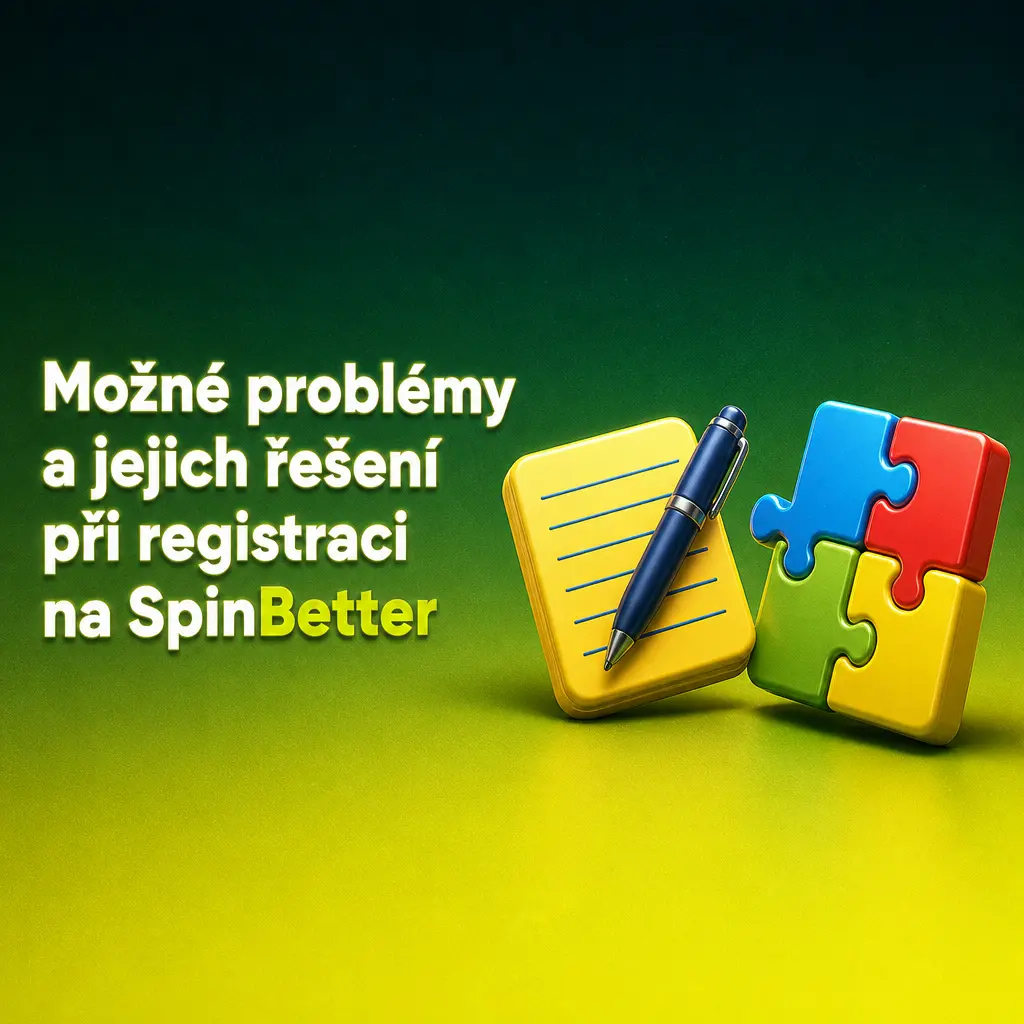 Řešení častých problémů při registraci na SpinBetter – SMS kód, e-mail, heslo a duplicitní účet
