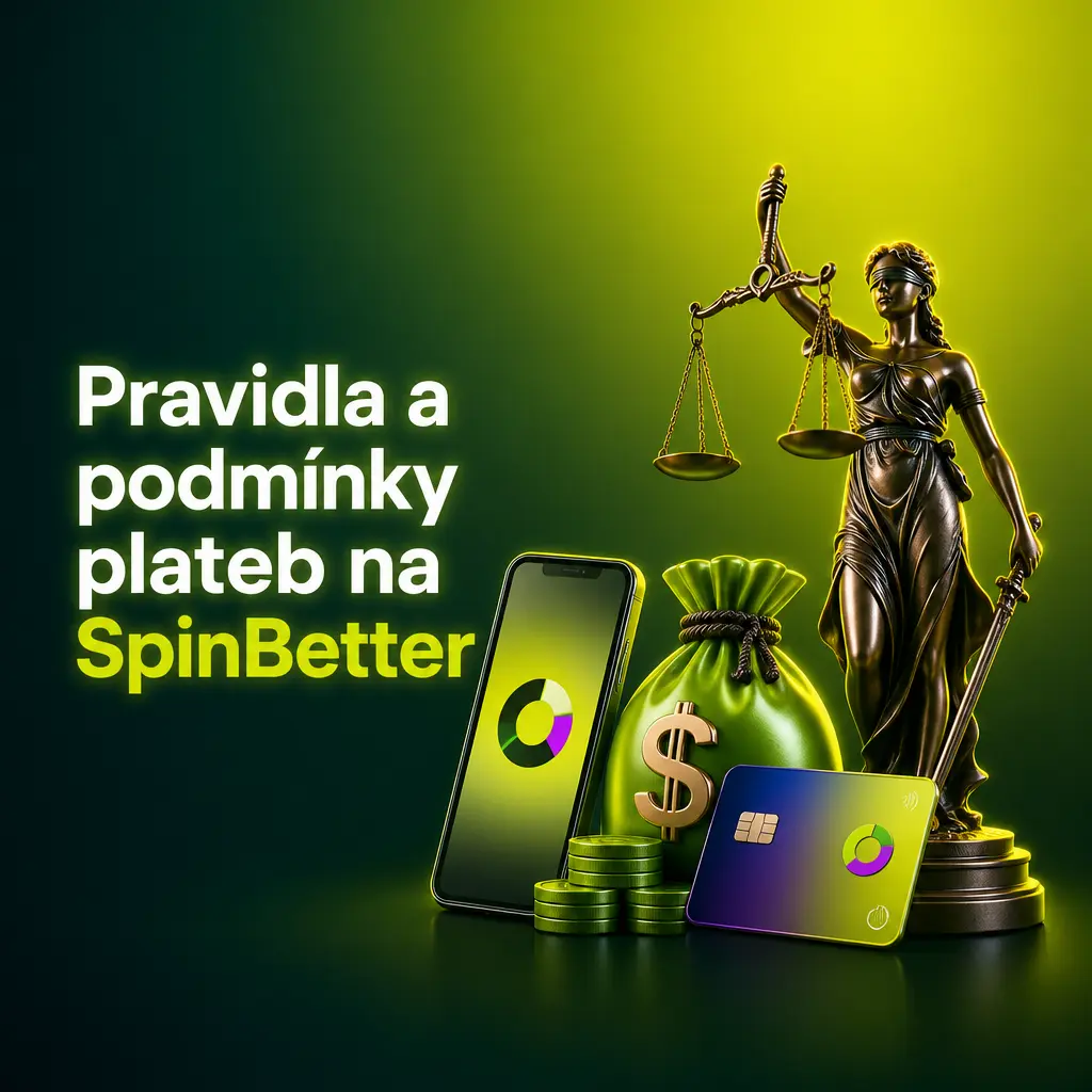 Pravidla a podmínky plateb, vkladů a výběrů na SpinBetter pro hráče v Česku