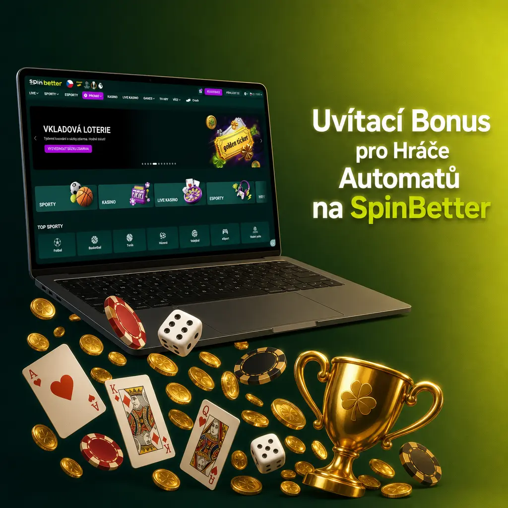 Uvítací bonus SpinBetter: 36 550 Kč + 150 free spinů na automaty po registraci a prvním vkladu