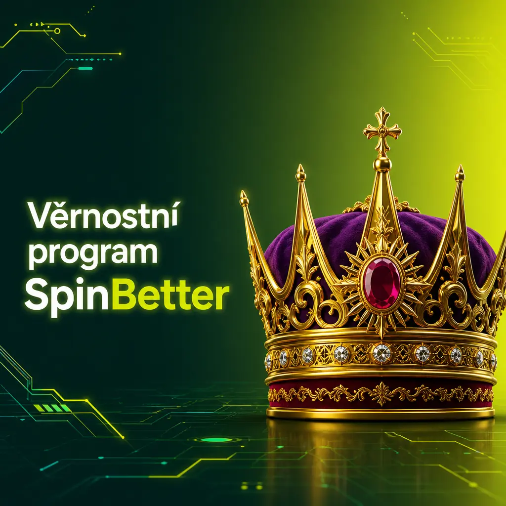 Věrnostní program SpinBetter: 5 úrovní od Bronze po Diamond s cashbackem 5–20 % a body za sázky