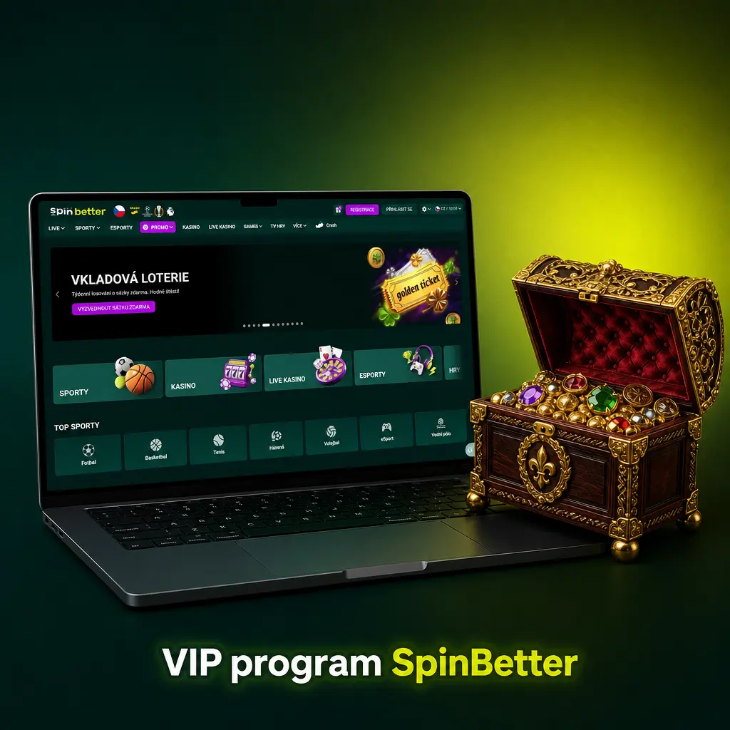 VIP program SpinBetter – úrovně věrnosti, cashback a výhody pro hráče