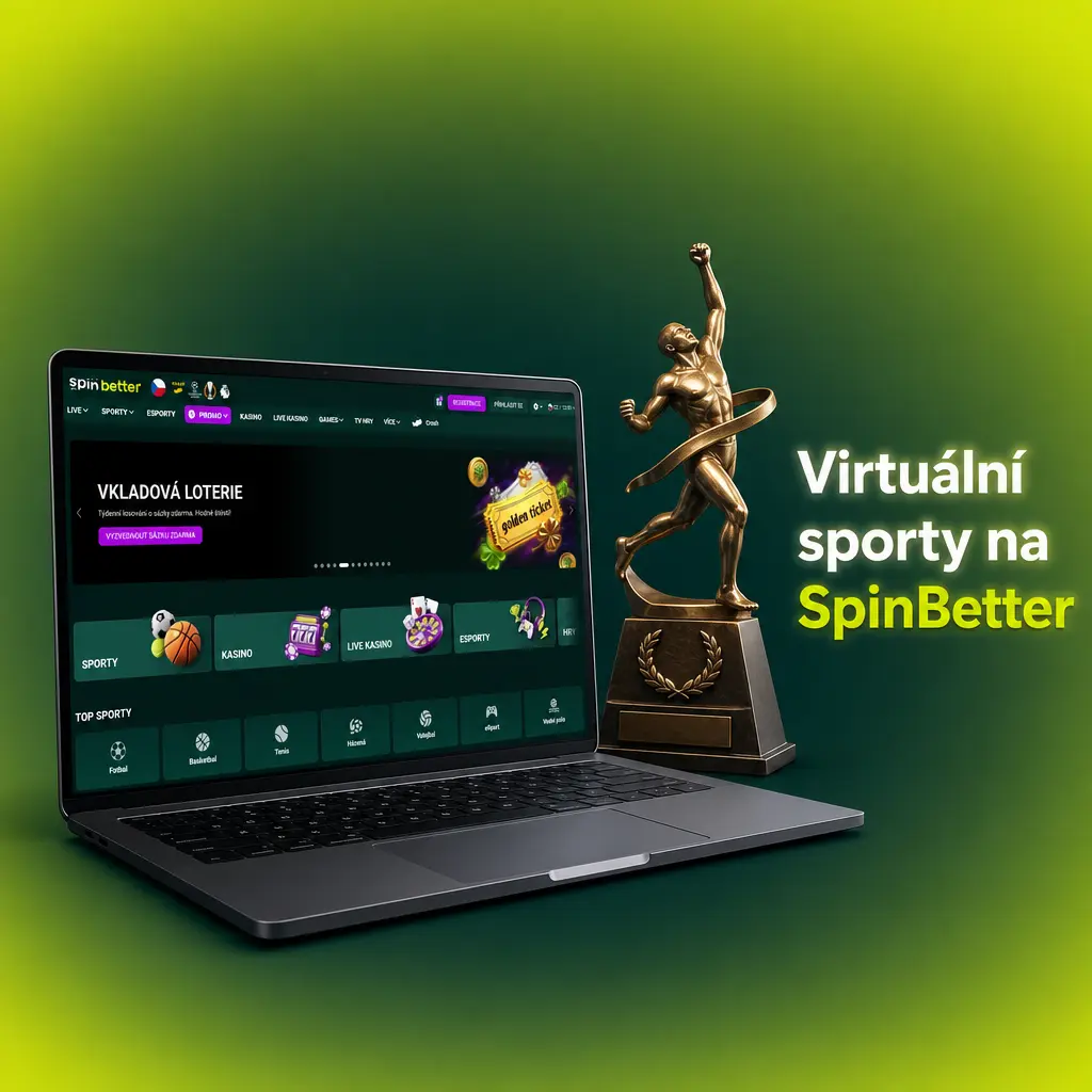 Virtuální sporty na SpinBetter: fotbal, psí a koňské dostihy i tenis generované algoritmem každých pár minut